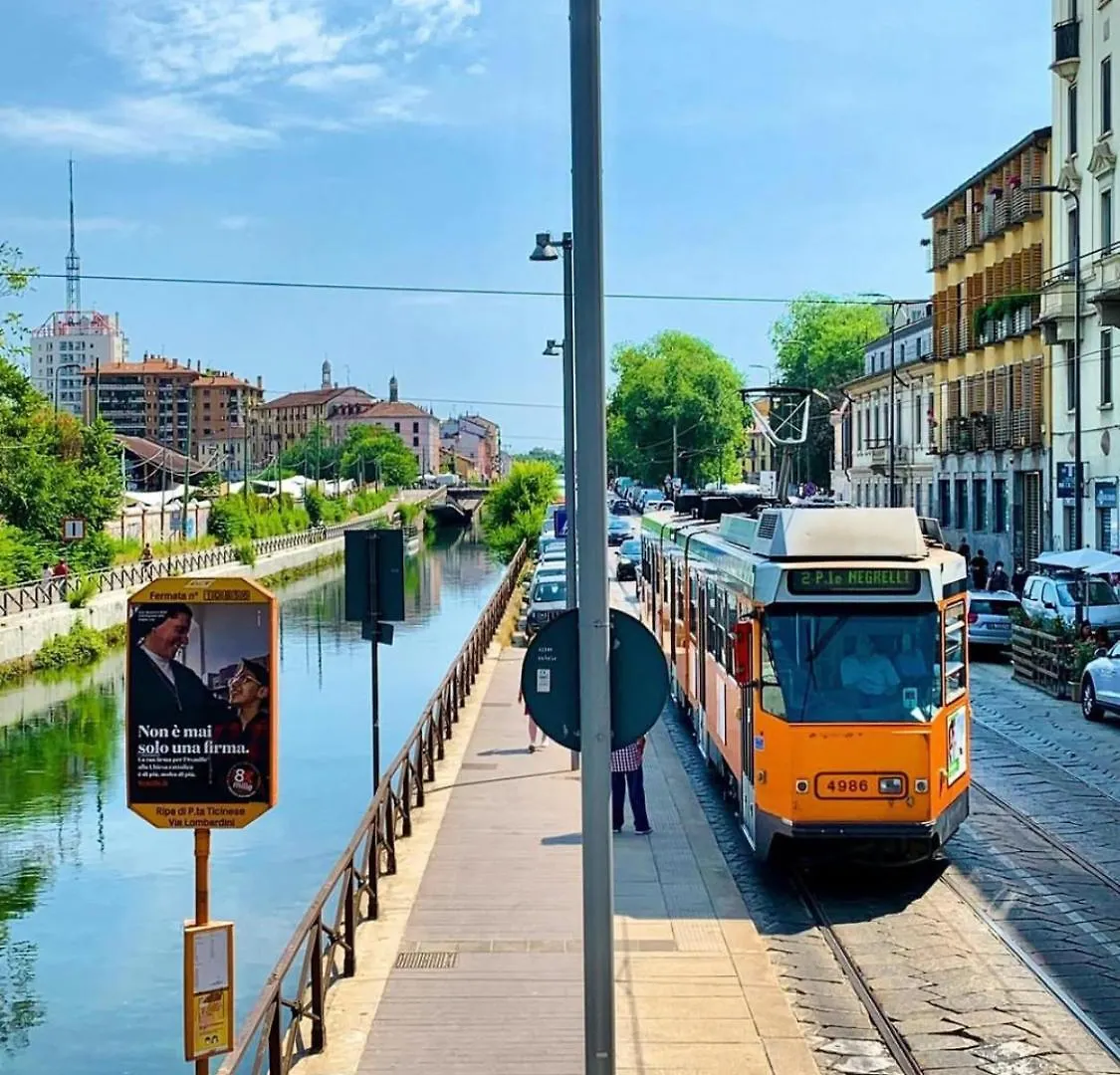 Navigli Home Metro4-Tram2-Naviglio Grande Milan Italy